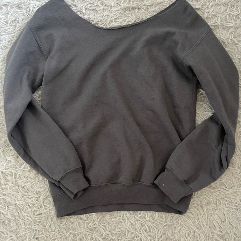 Off the Shoulder Crewneck